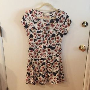 SORAD by A daisy print skater dress Medium